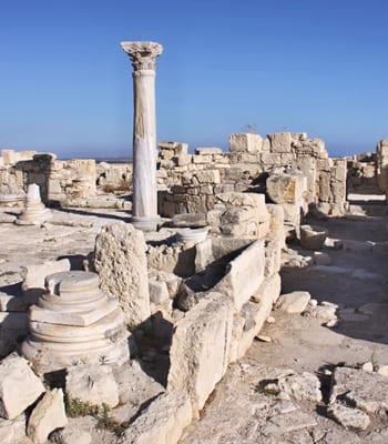 Roman ruins of Akrotiri
