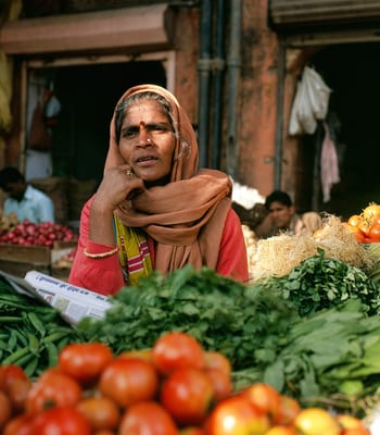 Delhi markets, India
