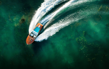 Speed and sensation on majestic Lake Como, Black Tomato x 007