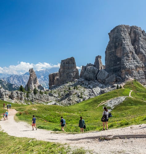 Italian mountain hikes