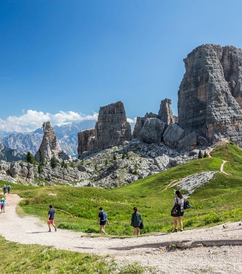 Italian mountain hikes