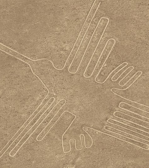 The hummingbird geoglyph