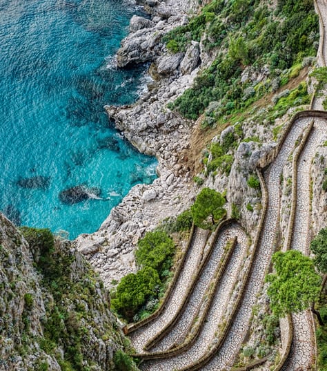 Via Krupp, Capri