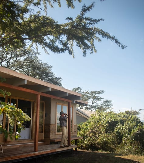 Entamanu - main camp tent exterior