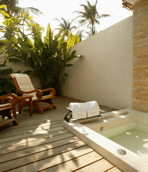 Jacuzzi villa