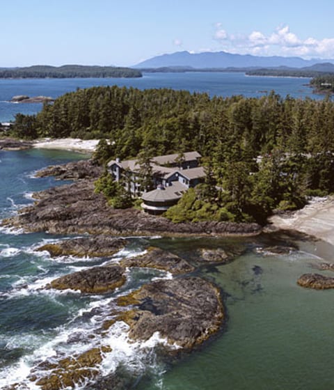 Take in the spectacular views at The Wickaninnish Inn