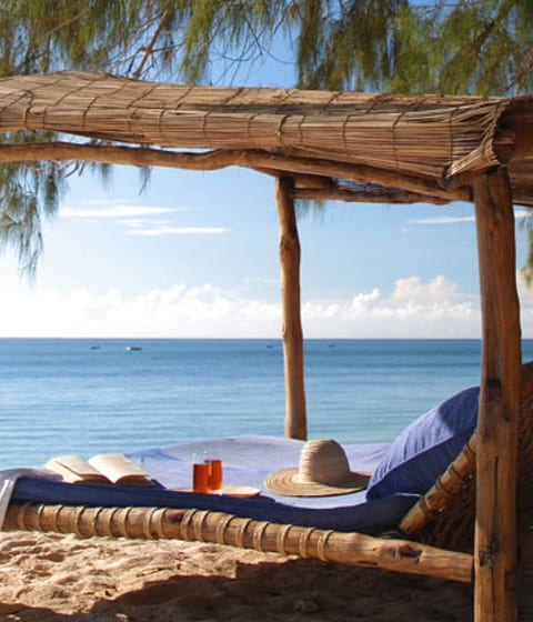 Beach Lounger at Kinondo Kwetu