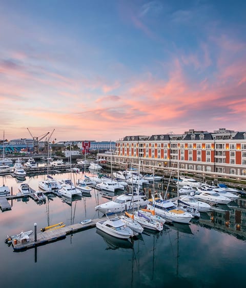 Cape Grace hotel Marina in cape town in south africa