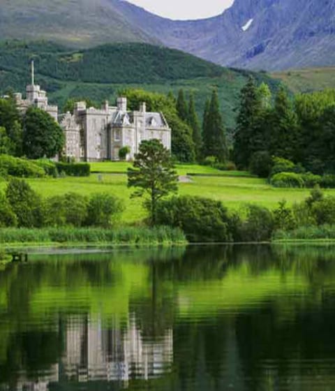 Inverlochy Castle and lake