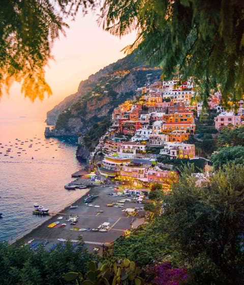 View of Positano, Amalfi Coast, Luxury Italy trips