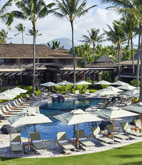 The pool at Ko'a Kea, Kauai