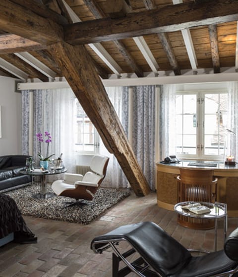 Loft room at Widder Hotel | Black Tomato
