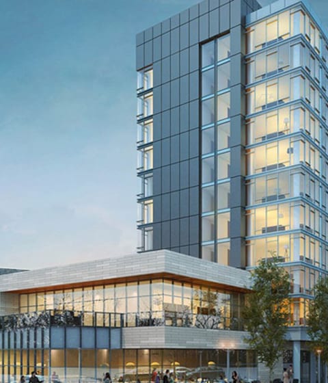The Thompson Hotel's exterior