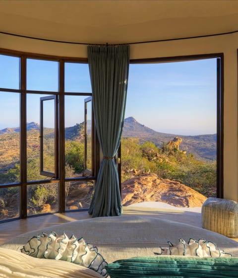 Ol Lentille camp hotel in Laikipia in kenya in africa