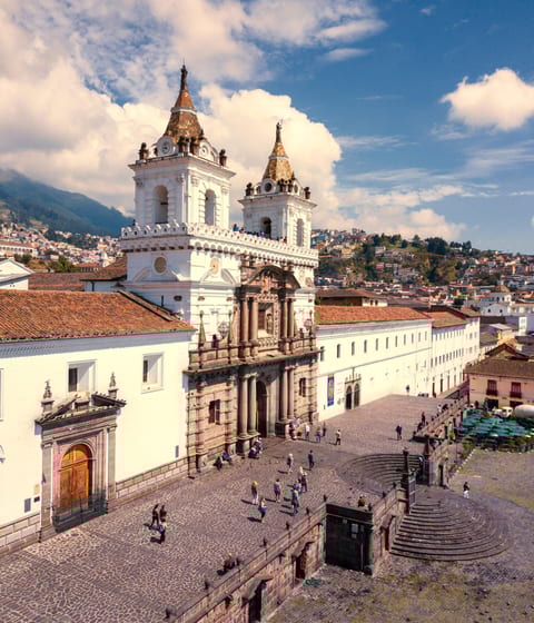 Quito main square, luxury Ecuador tours