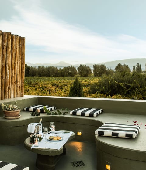 Cavas Wine Lodge Roof Terrace, Argentina