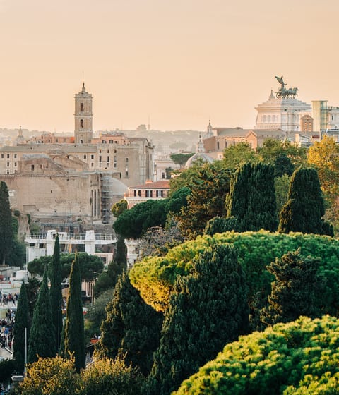 Rome at sunrise