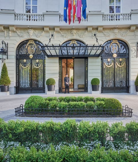 Entrance to the Ritz, Madrid