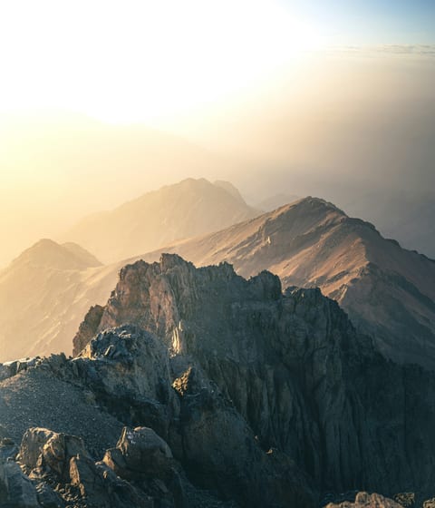Mount Toukbal, Morocco