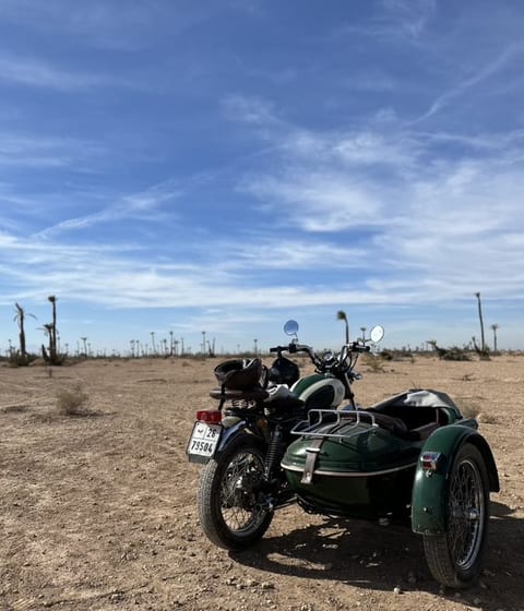 A side car in Morocco