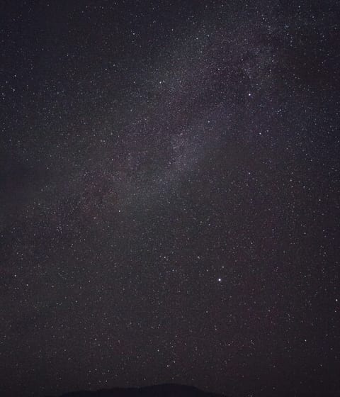 night sky in the agafay desert, Morocco