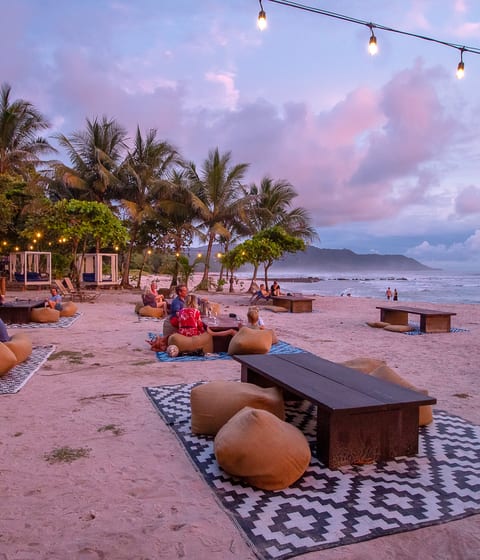Beachfront hotel Nantipa in santa teresa town in costa rica