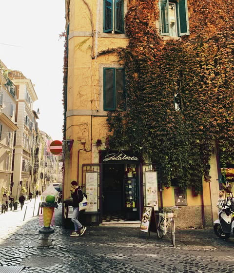 Gelateria, Rome