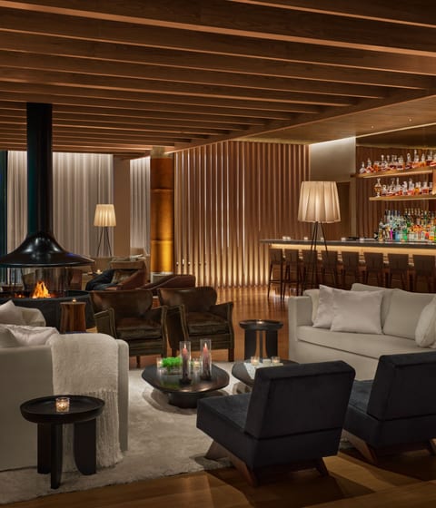 The Reykjavik EDITION hotel lobby in Iceland