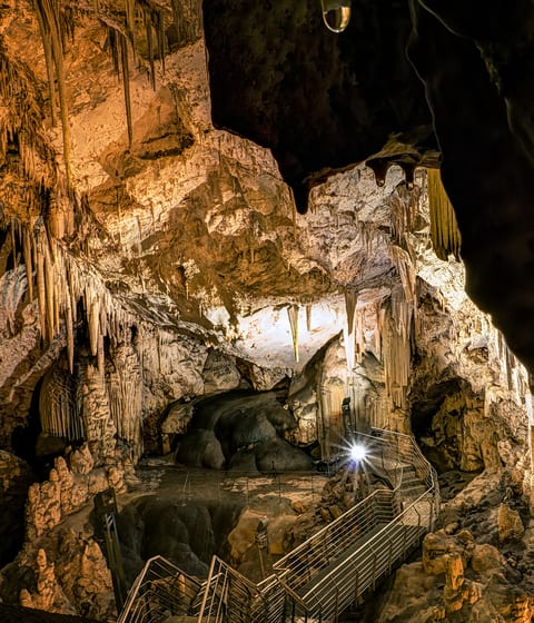 Antiparos Caves, Paros, Greece