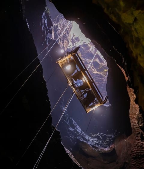 Thrihnukagigur volcano interior