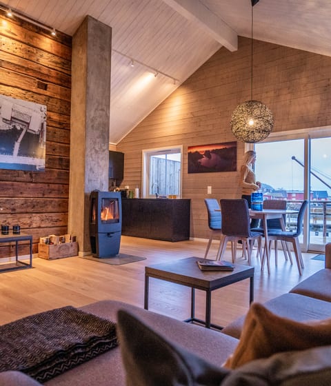 fisherman cabin at hattvika lodge in norway