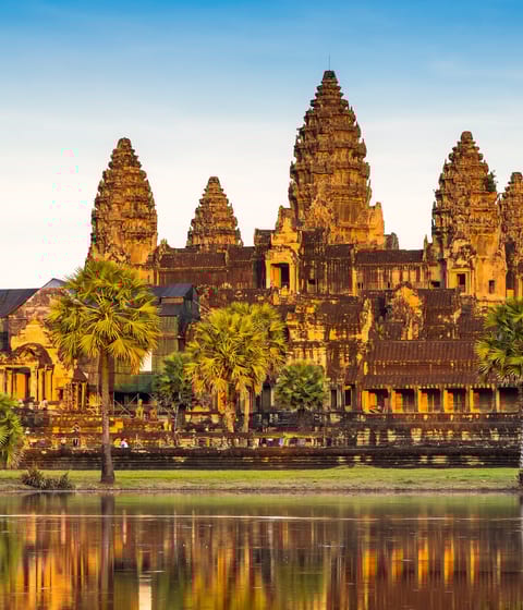 Angkor Wat Temple Siem reap in cambodia