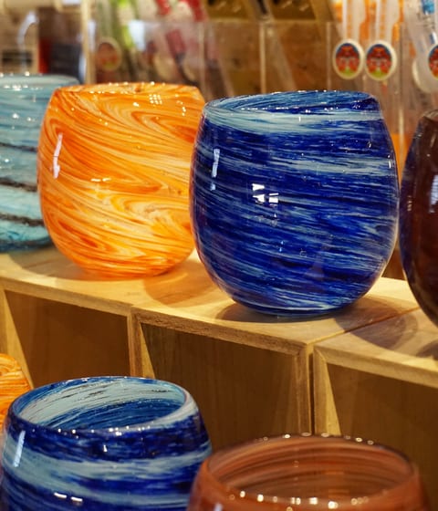 ryukyu pottery in okinawa in japan