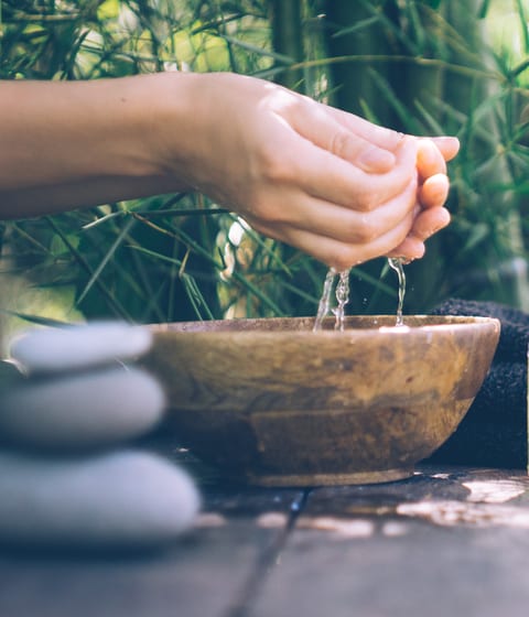 spa ritual in okinawa in japan