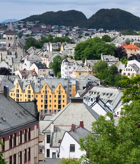 Jugendstilsenteret in alesund in norway