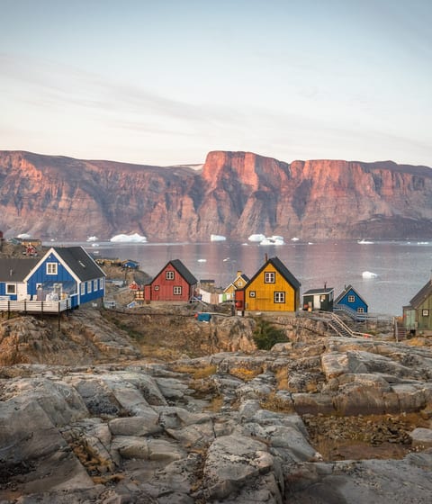 uumannaq mountain in greenland