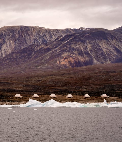 camp saqqaq in greenland