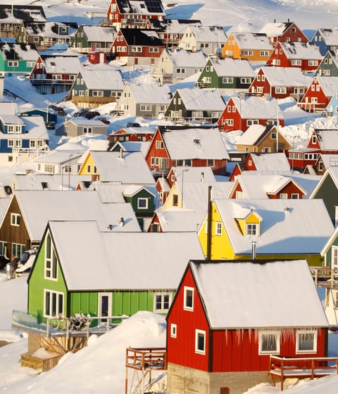 nuuk houses in greenland