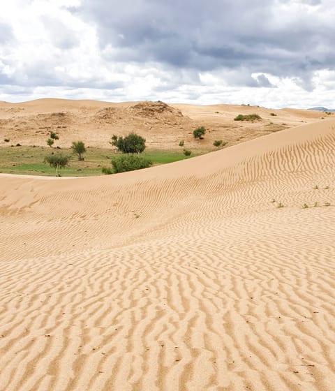 bayan gobi sand dunes in mongolia