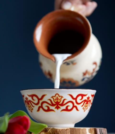 milk tea in mongolia