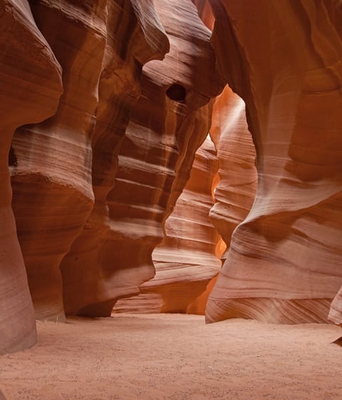 canyon in canyon point near Amangiri hotel in utah in the usa