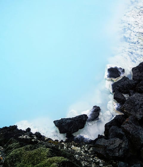 Blue lagoon water