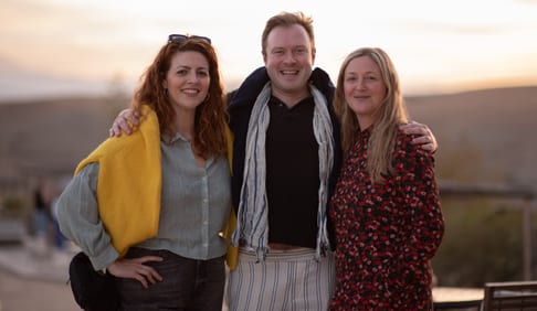 Alys, Brendan and Milla in Morocco 2024