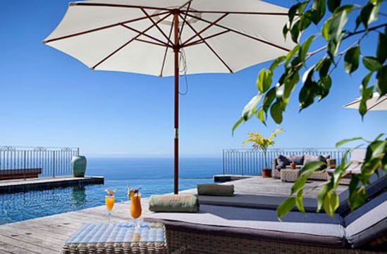 cocktails by the pool