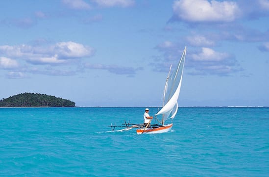 Dive into the clear blue waters of the Cook Islands