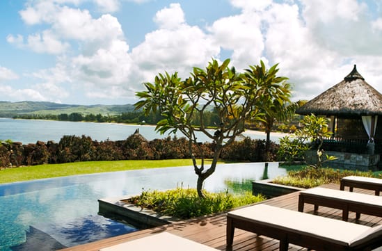 Shanti Maurice private pool