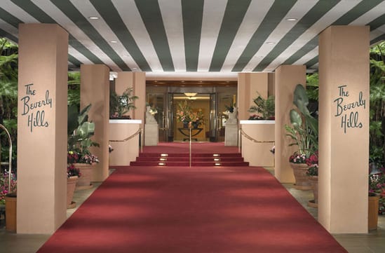 Hotel Entrance | Beverly Hills Hotel | California | Tailor Made Holidays