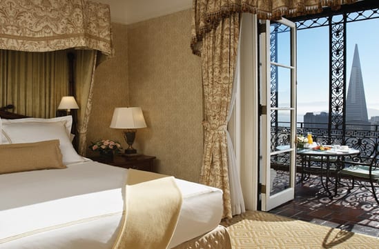City views at Fairmont San Francisco