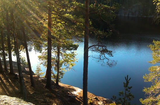 The lakelands of Finland