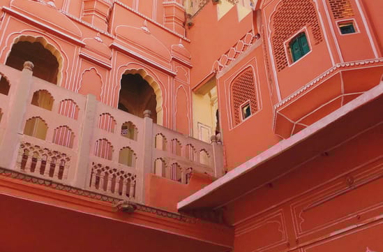 Jaipur pink palace, luxury travel India